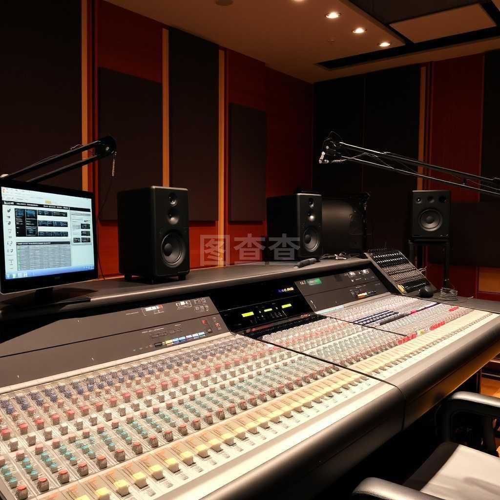 專業錄音棚混音臺 音樂制作的核心樞紐